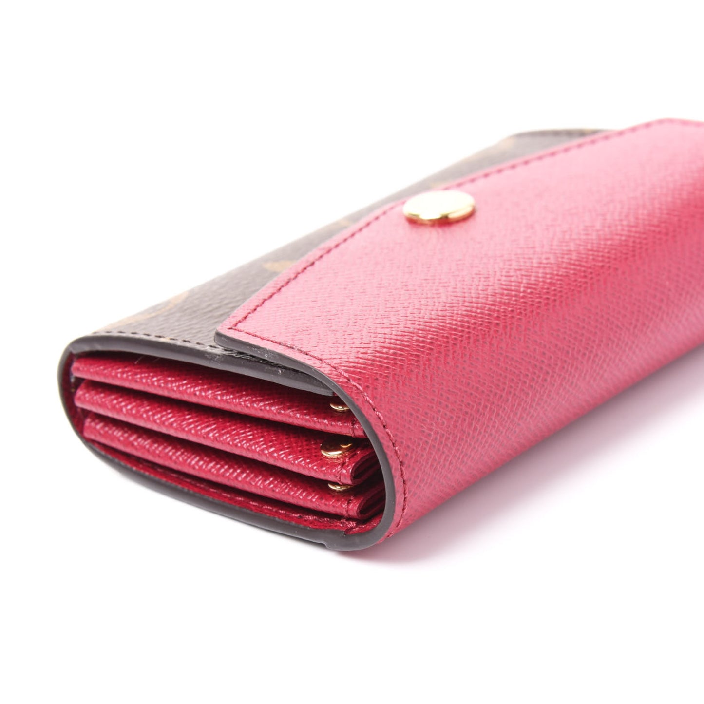 Monogram Sarah Multicartes Fuchsia