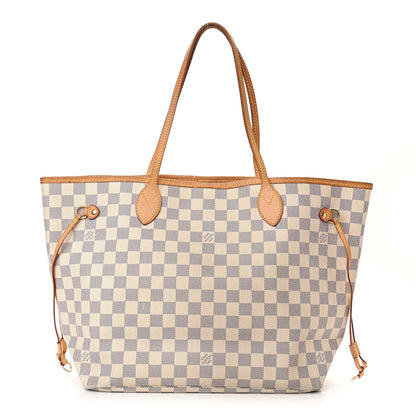 Louis Vuitton Damier Azur Neverfull MM 1 of 9