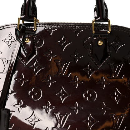 Louis Vuitton Vernis Alma PM Amarante 8 of 10
