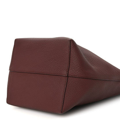 The Row Grained Calfskin Medium N/S Park Tote Cognac 10 of 10