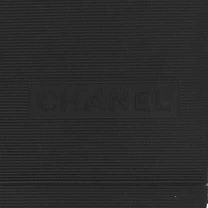 Chanel Suede Calfskin Dad Sandals 39 Black 9 of 9