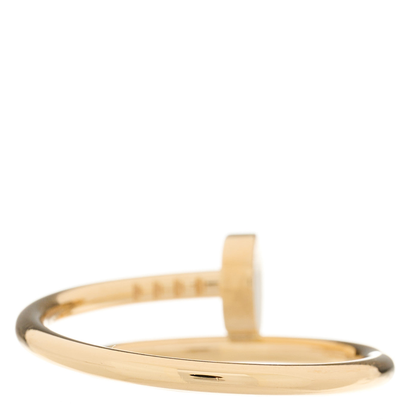 18K Yellow Gold Small Juste Un Clou Ring 55 7.25
