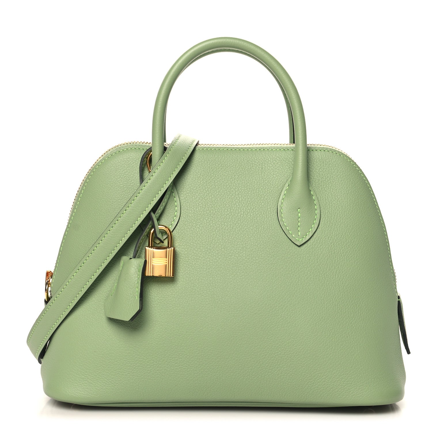 Hermes Evercolor 1923 Bolide 25 Vert  Criquet 1 of 11