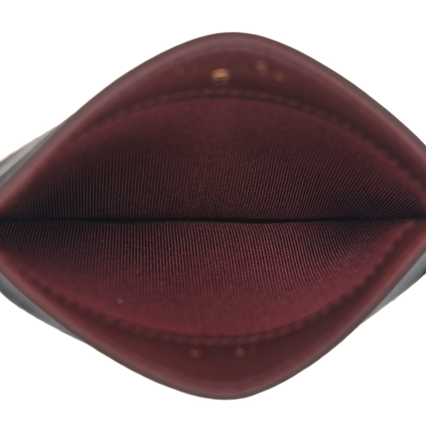 Caviar Quilted Card Holder Black