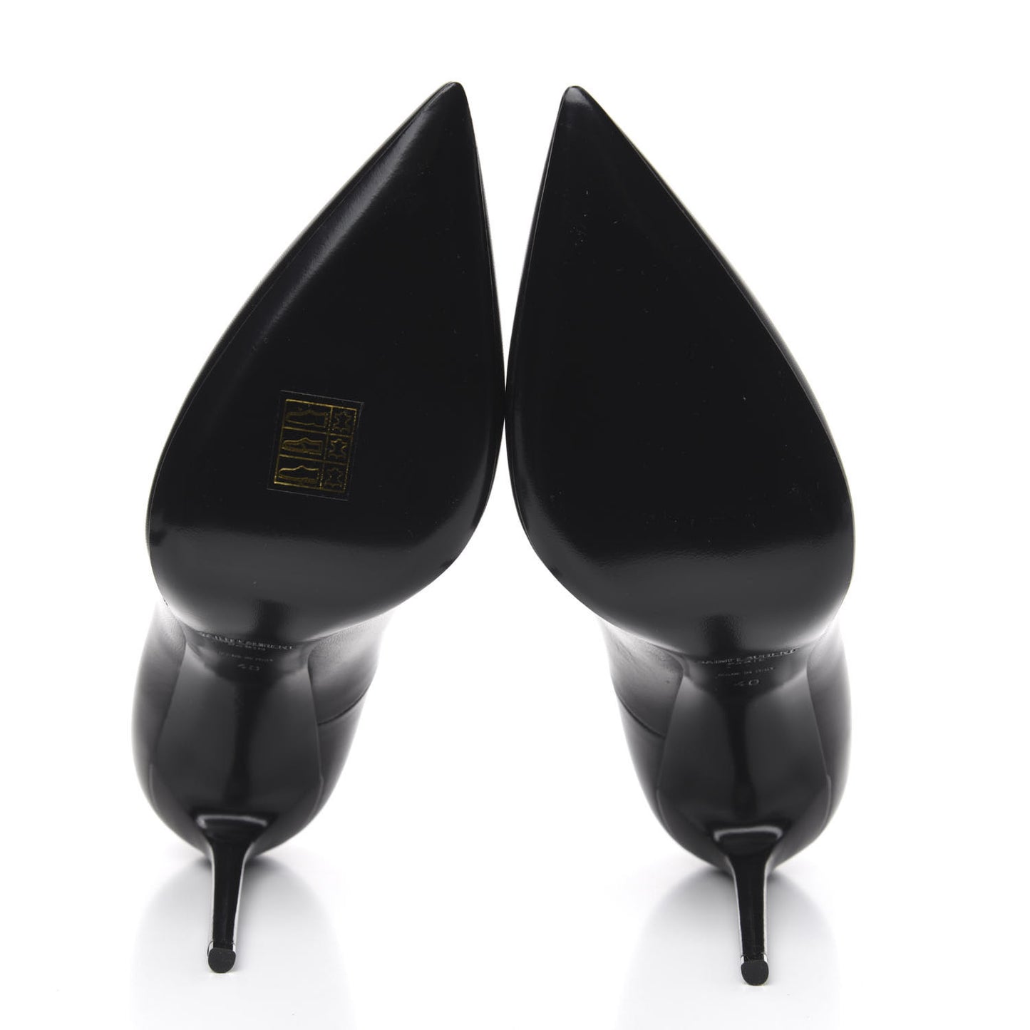 Calfskin Zoe 105 Pumps 40 Black