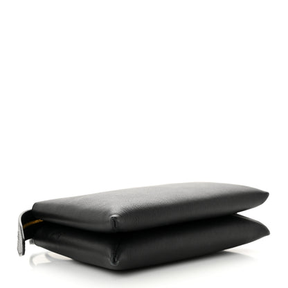 The Row Grained Calfskin Mini Nu Twin Bag Black 4 of 9