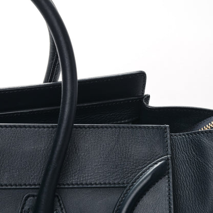 Celine Smooth Calfskin Small Luggage Navy Blue 7 of 7
