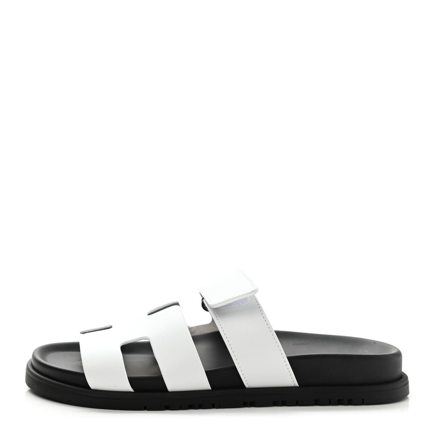 Calfskin Womens Chypre Sandals 36 White