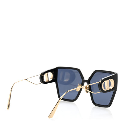 Christian Dior Acetate Square 30 Montaigne Sunglasses Black 4 of 8