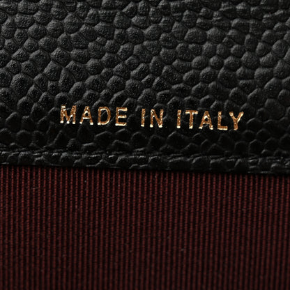 Chanel Caviar Quilted Flap Card Holder Wallet Black 7 of 10