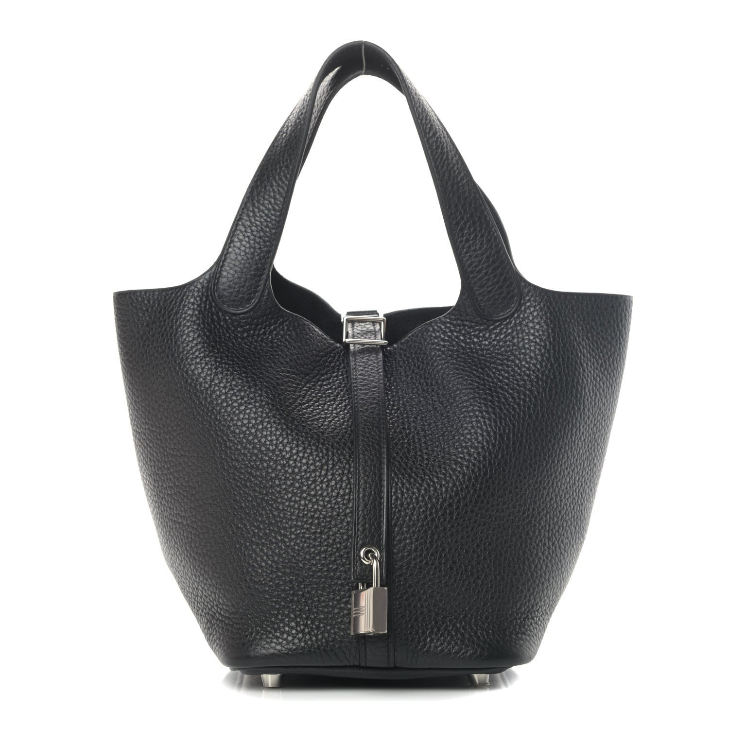 Hermes Taurillon Clemence Picotin Lock 18 PM Black 1 of 4