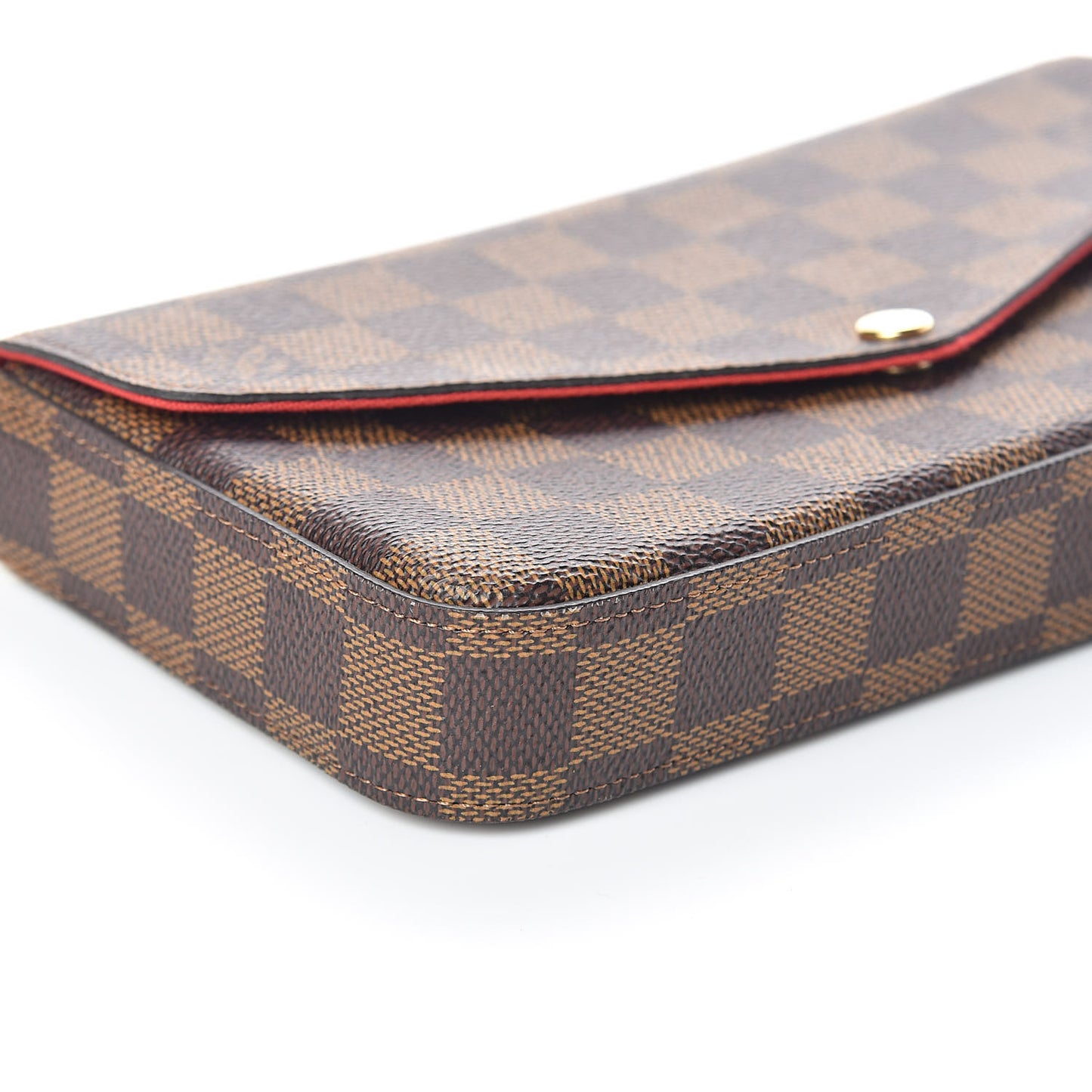 Damier Ebene Pochette Felicie Chain Wallet