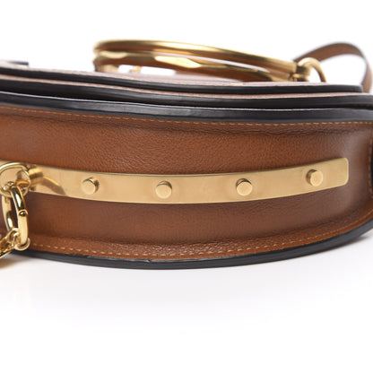 Chloe Calfskin Small Nile Bracelet Minaudiere Bag Caramel 11 of 12
