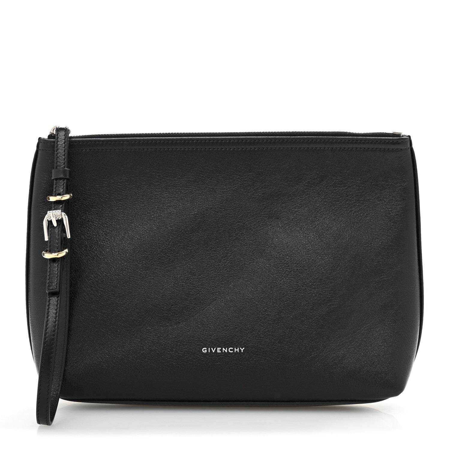 Givenchy Calfskin Voyou Pouch Black 1 of 8