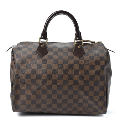 Louis Vuitton Damier Ebene Speedy 30 1 of 8