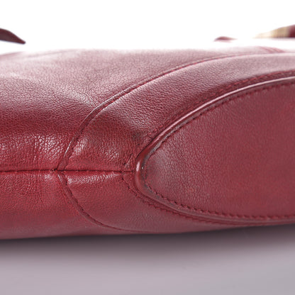 Alexander McQueen Calfskin De Manta Clutch Red 14 of 17