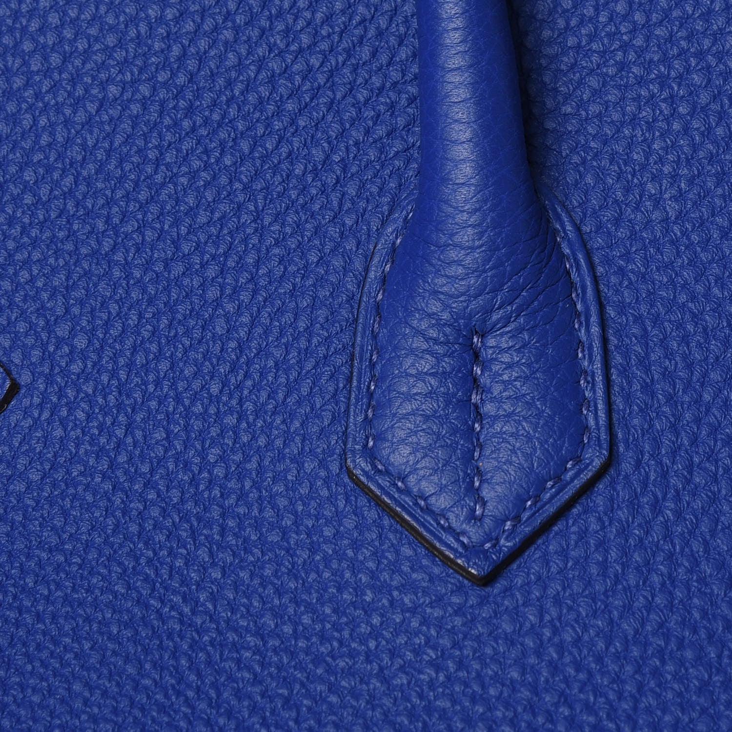 Hermes Togo Birkin 35 Bleu Electrique 28 of 33