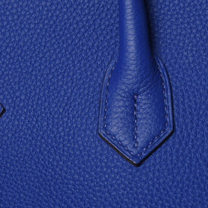 Hermes Togo Birkin 35 Bleu Electrique 28 of 33