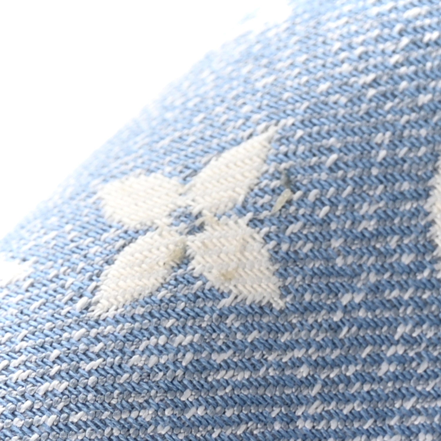 Louis Vuitton Monogram Jacquard Denim Platform Sandals 36 Blue 12 of 12