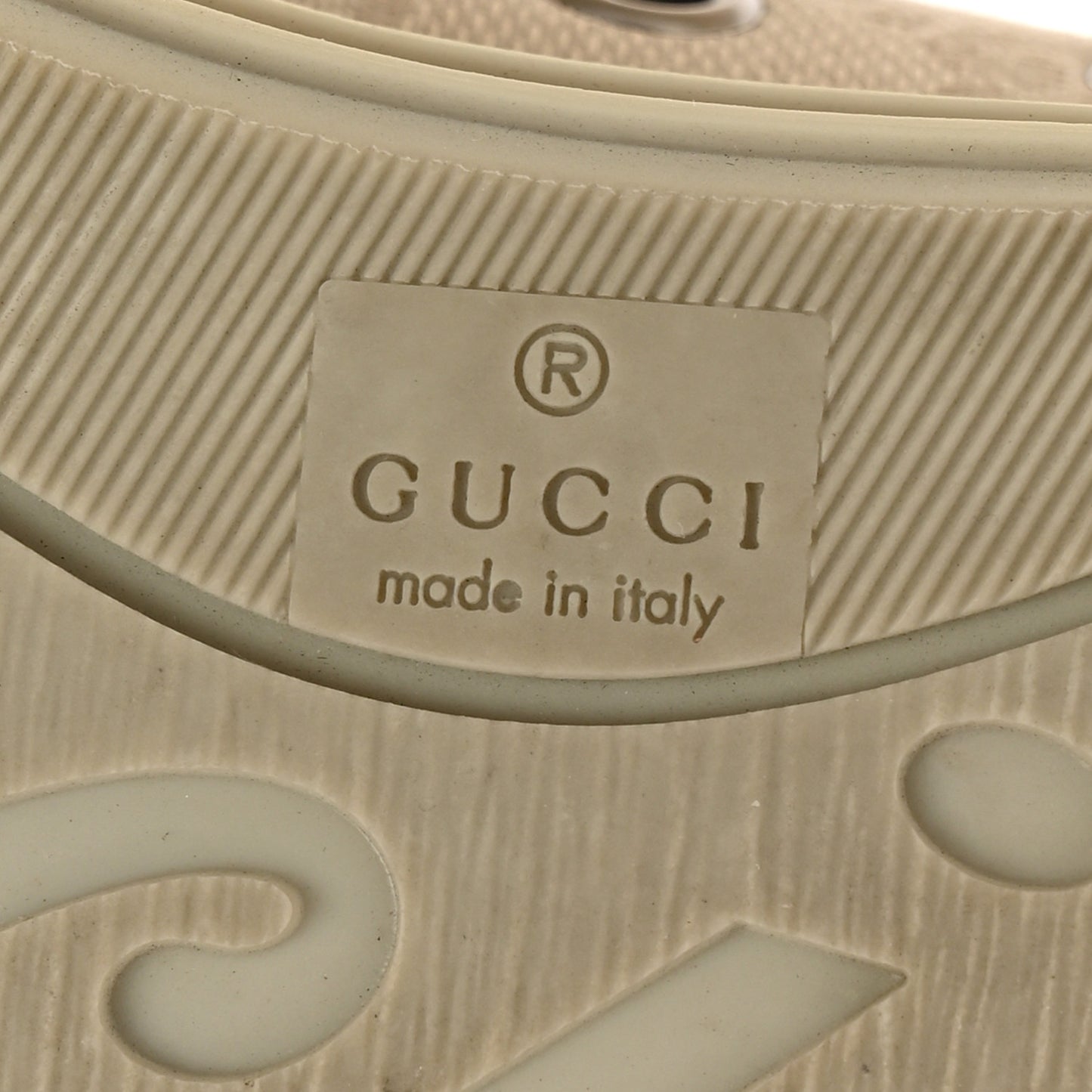 Washed Cotton GG Monogram Calfskin Womens Low Top Sneakers 40 White Mystic White Great White