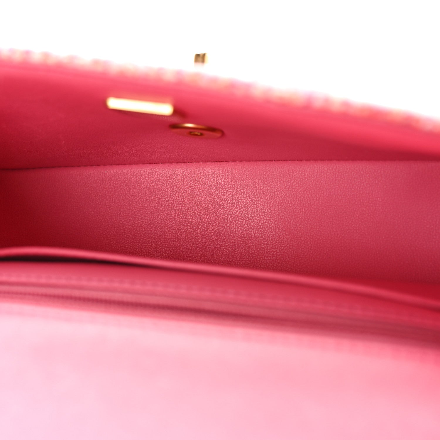 Chanel Tweed Quilted Mini Rectangular Flap Pink Multicolor 5 of 12