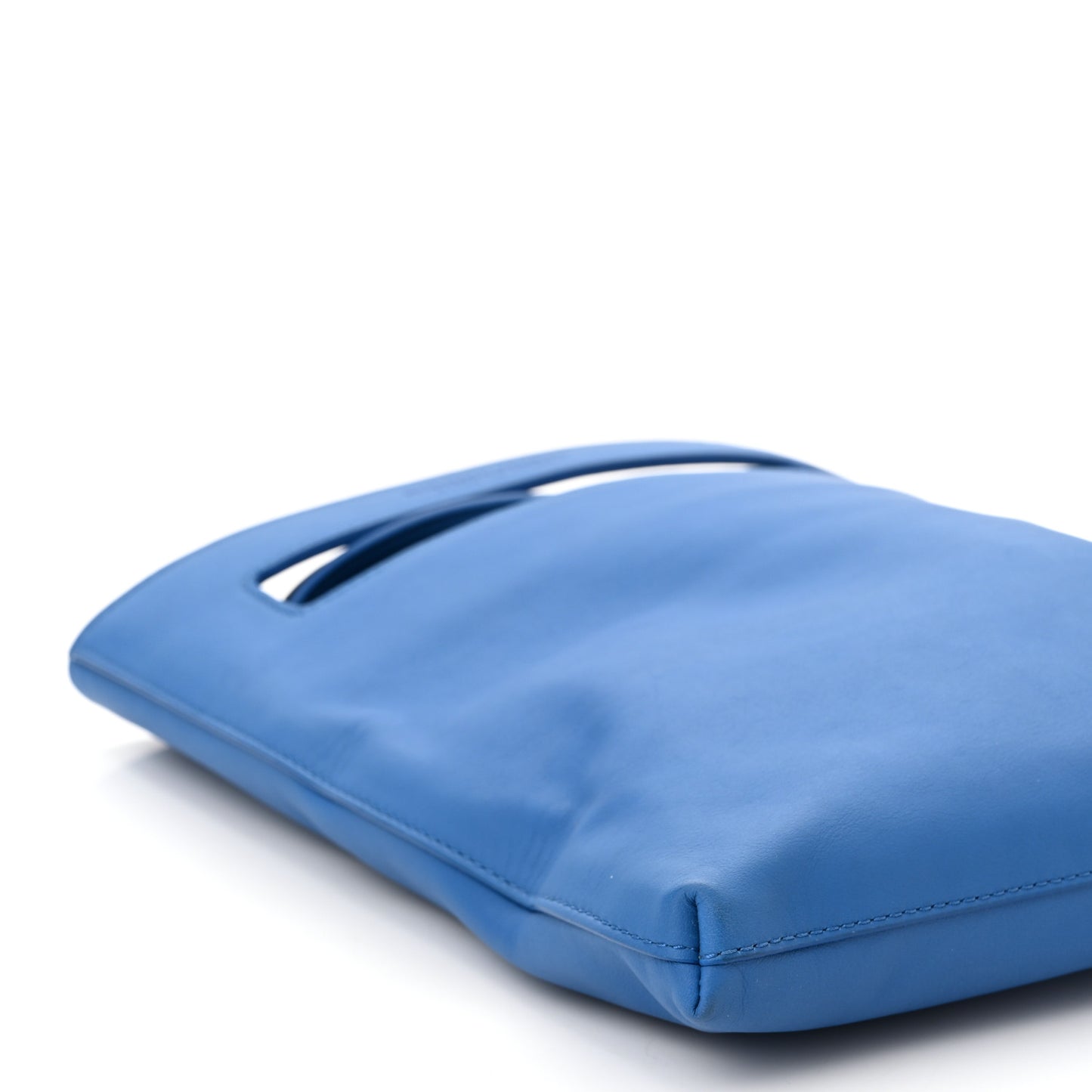 Nappa VN Crossbody Messenger Bag Blue
