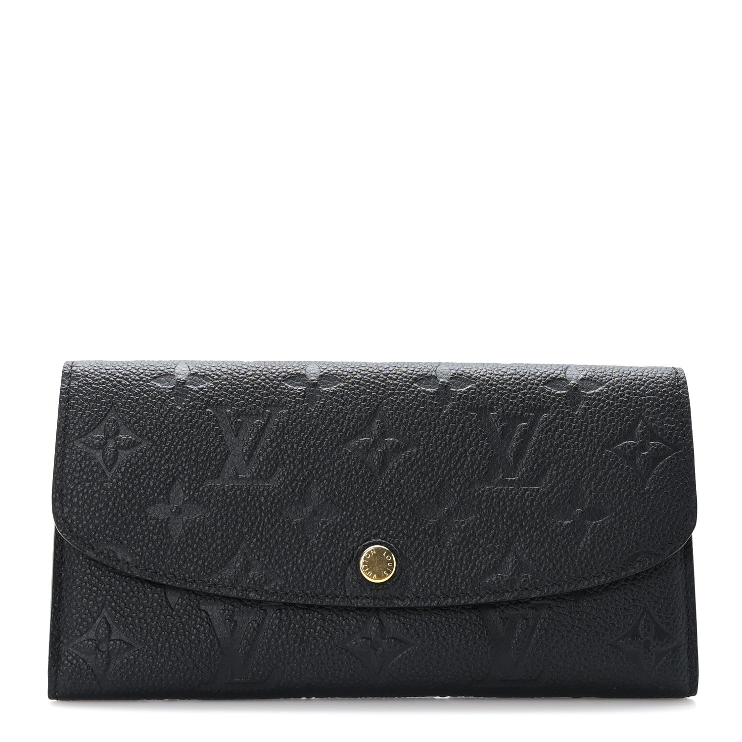 Louis Vuitton Empreinte Emilie Wallet Black Dune 1 of 6