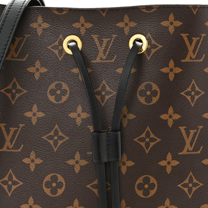 Louis Vuitton LOUIS VUITTON Monogram Neonoe MM Black 7 of 9