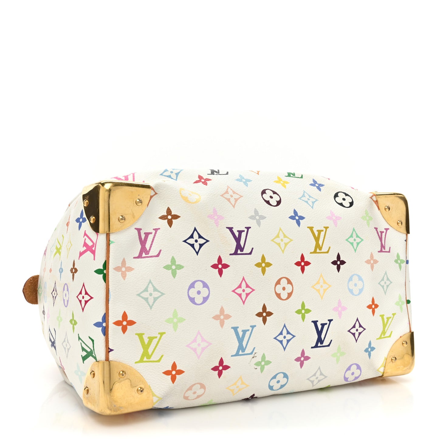 Monogram Multicolor Speedy 30 White