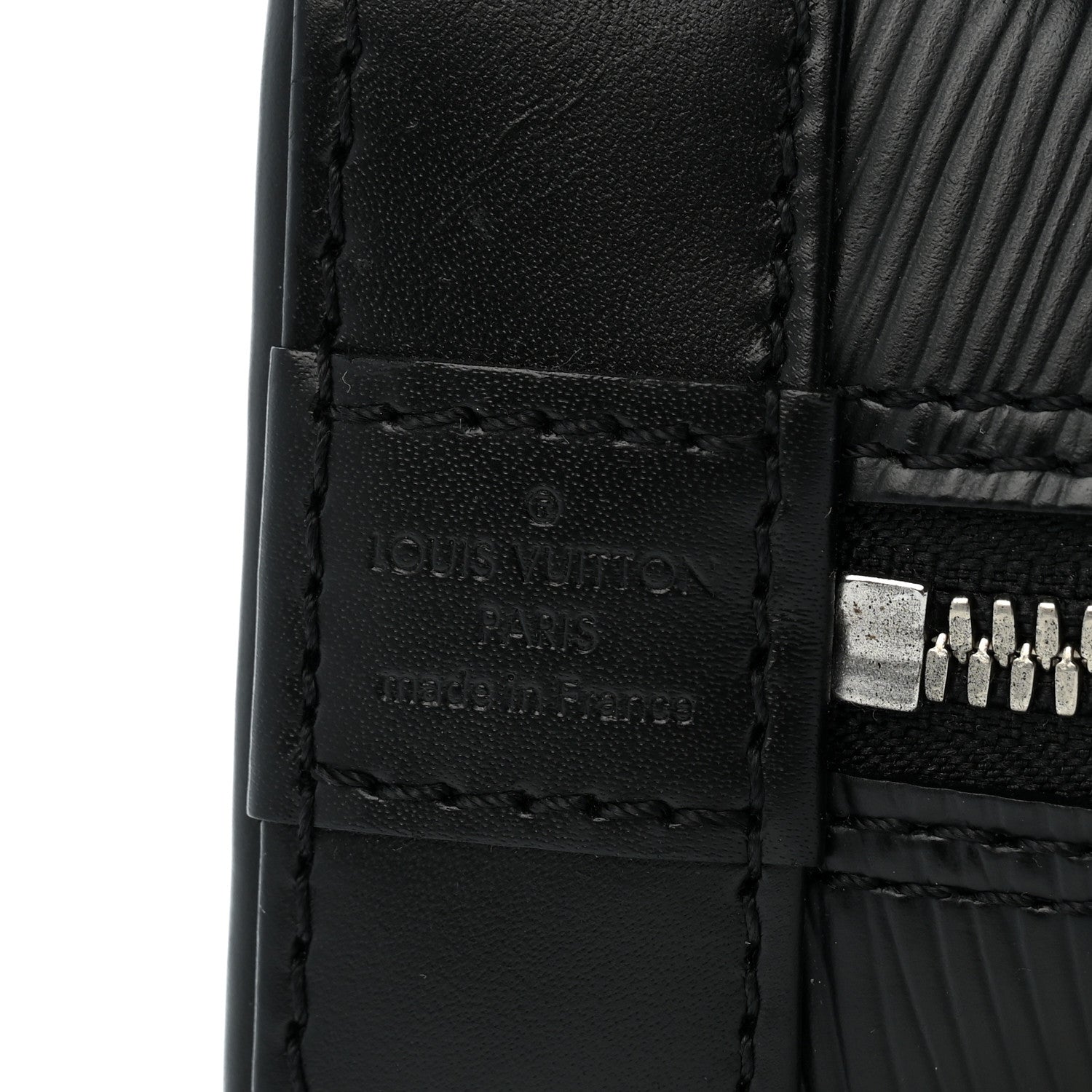 Louis Vuitton Epi Alma BB Black 6 of 10