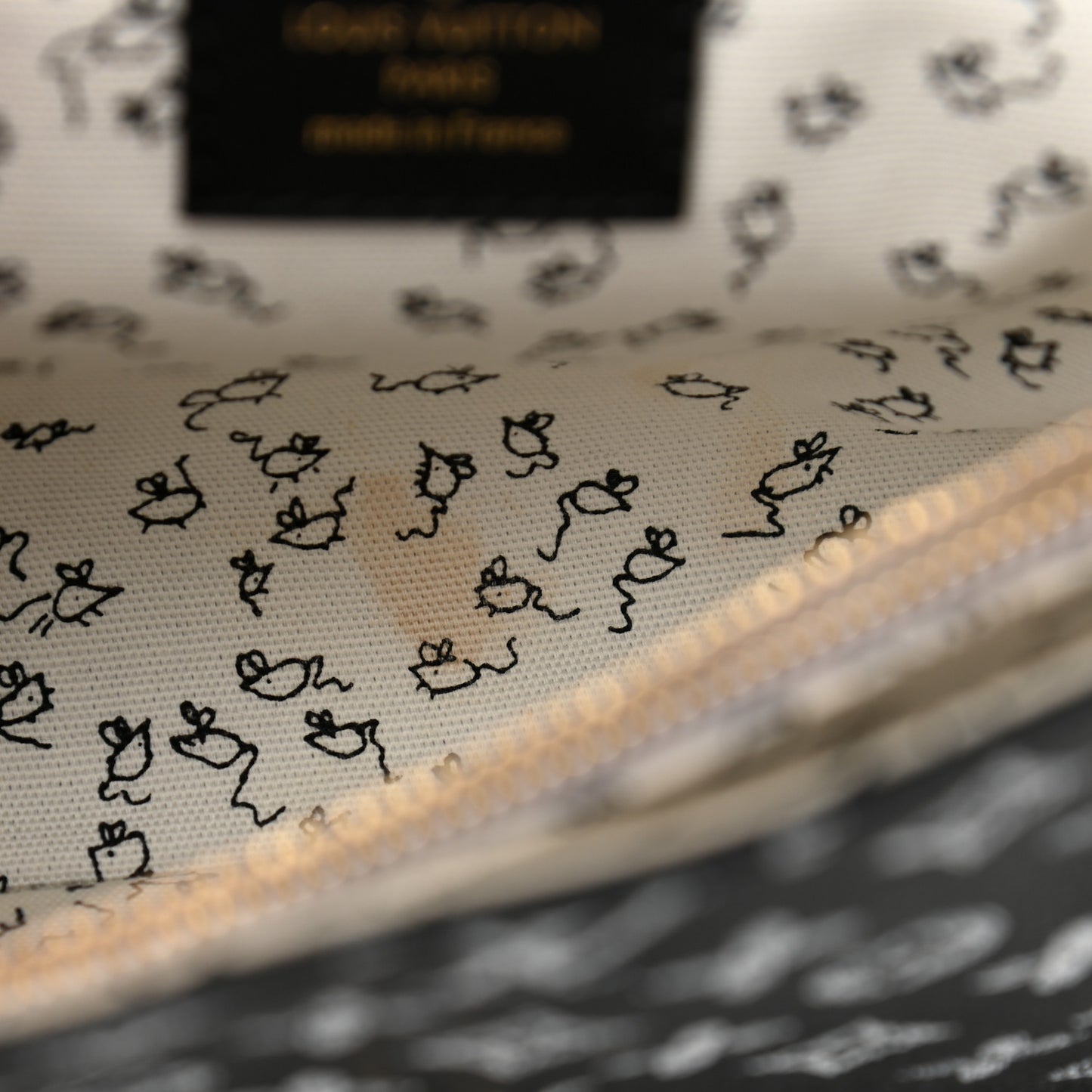 Epi Catogram Cat Bag Orange Black