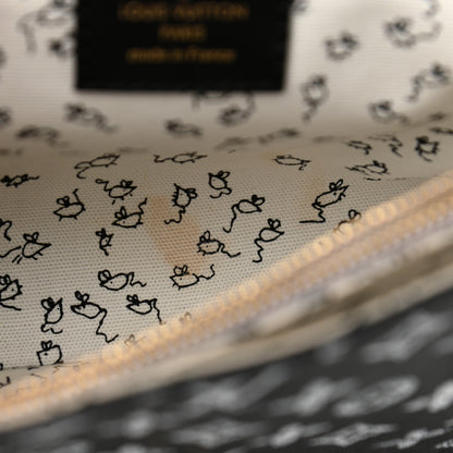 Louis Vuitton Epi Catogram Cat Bag Orange Black 9 of 12