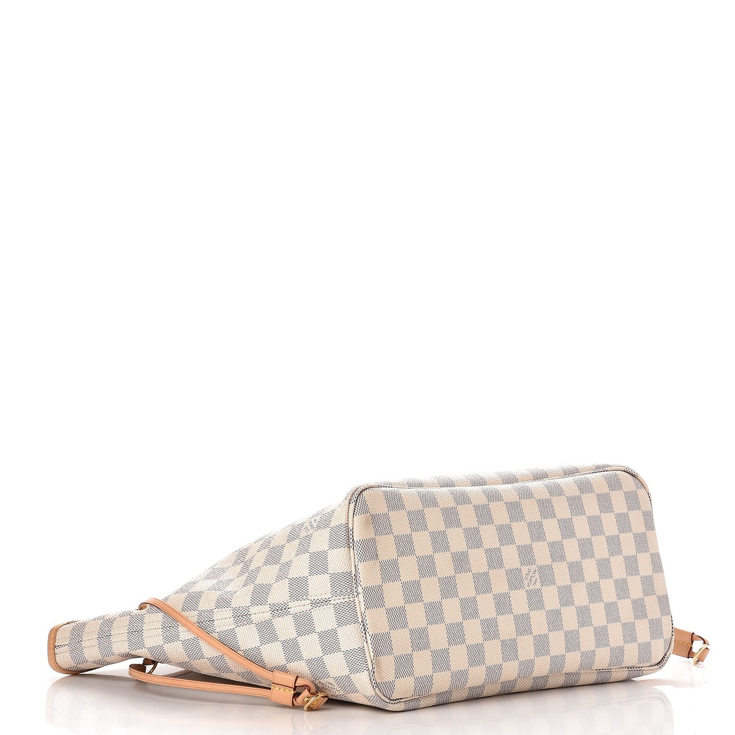 Damier Azur Neo Neverfull MM Rose Ballerine