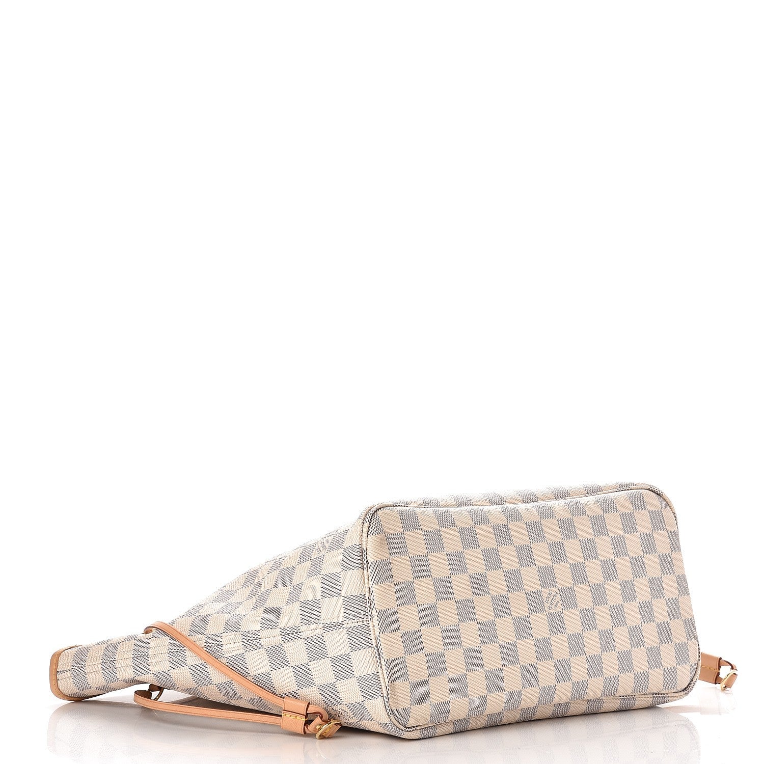Louis Vuitton Damier Azur Neo Neverfull MM Rose Ballerine 4 of 11