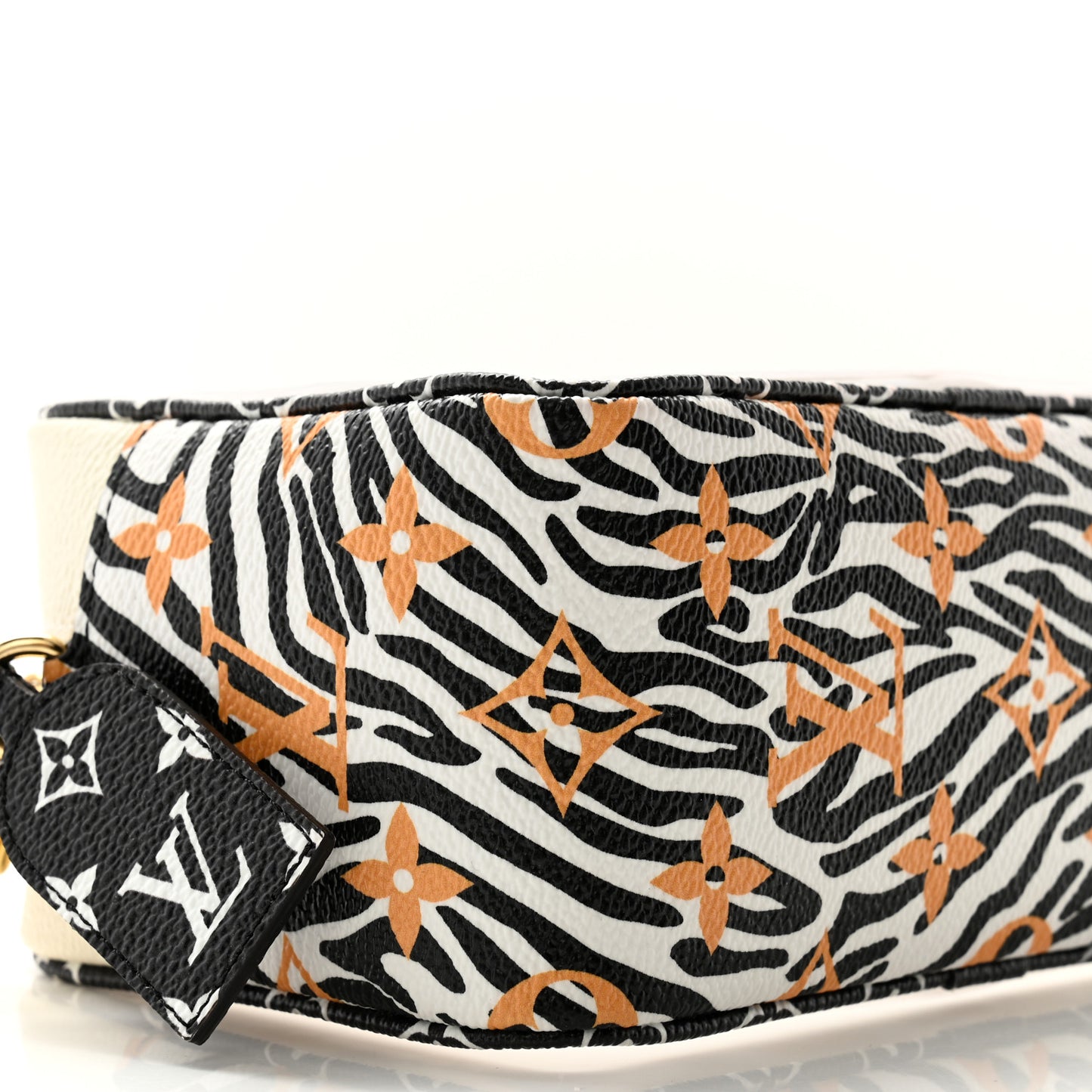 Monogram Giant Jungle Beach Pouch Ivory
