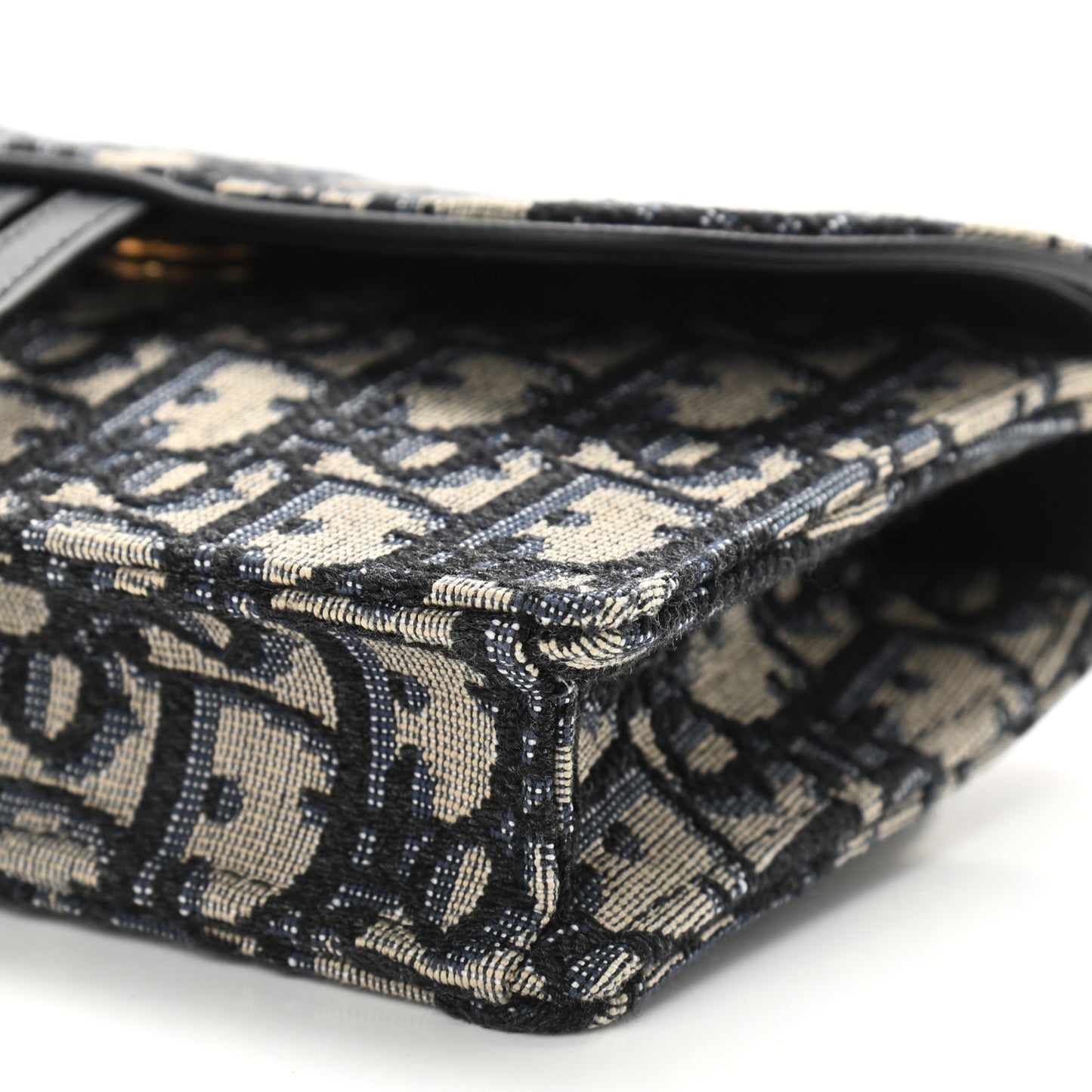 Oblique Saddle Belt Bag Blue