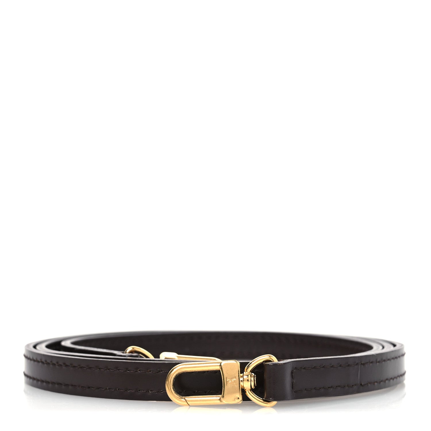 Louis Vuitton Calfskin 12mm Shoulder Strap Brown 1 of 3