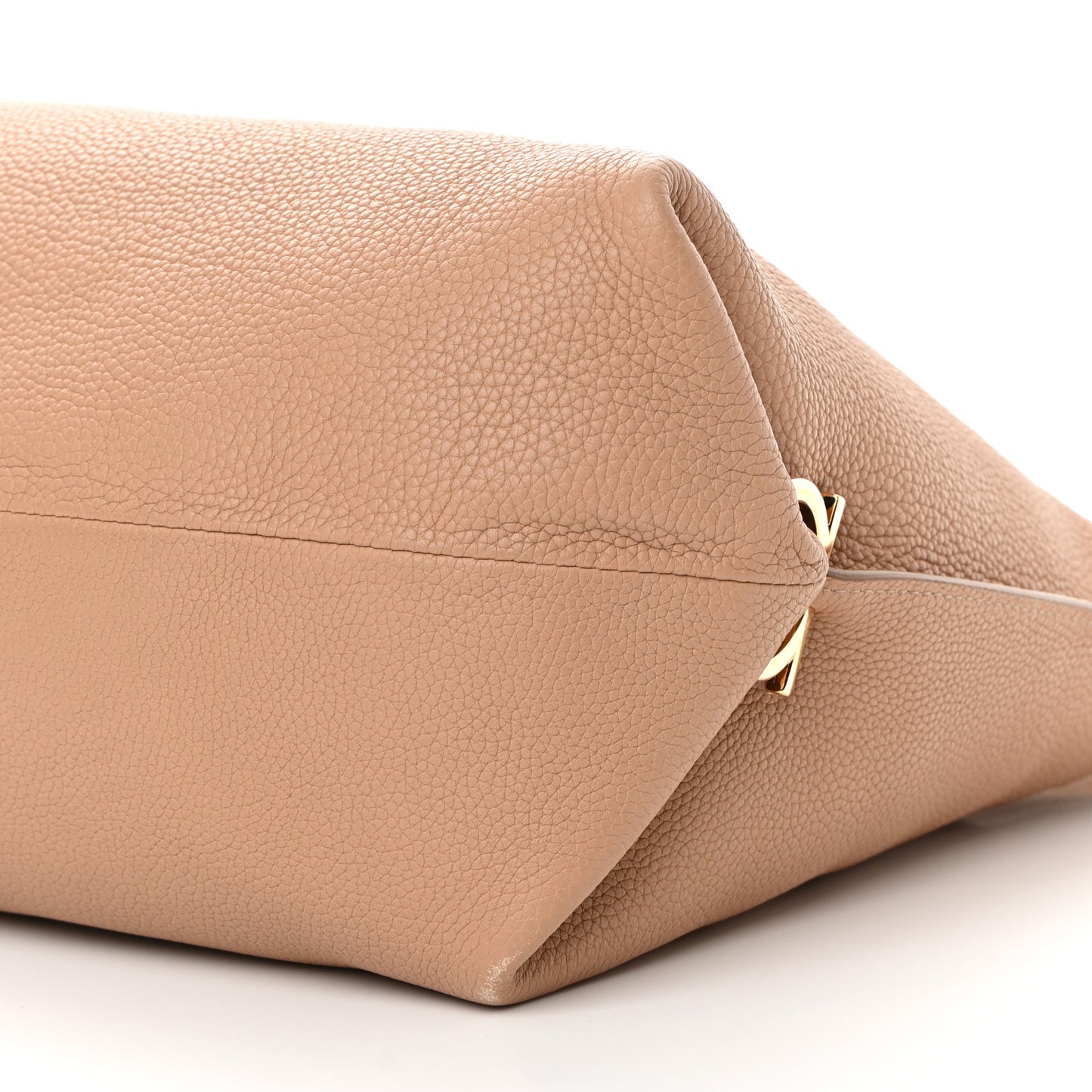 Calfskin Fanisa Gancini Hobo Natural