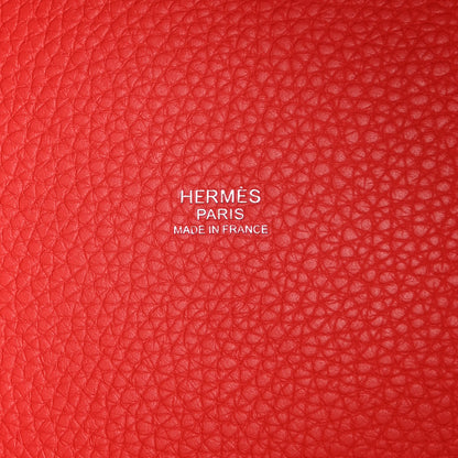 Hermes Taurillon Clemence Picotin Lock 18 PM Rose Jaipur 6 of 10