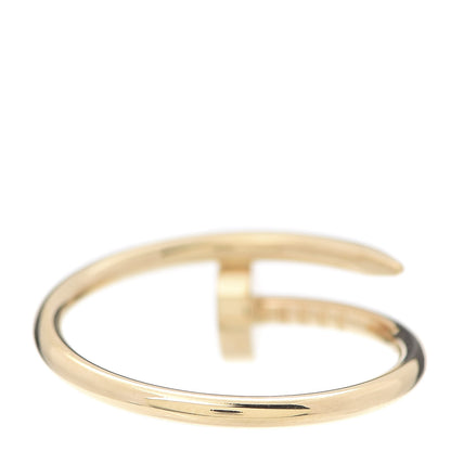 Cartier 18K Yellow Gold Small Juste Un Clou Ring 54 6.75 3 of 7