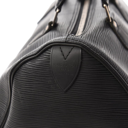 Louis Vuitton Epi Speedy 25 Black 8 of 13