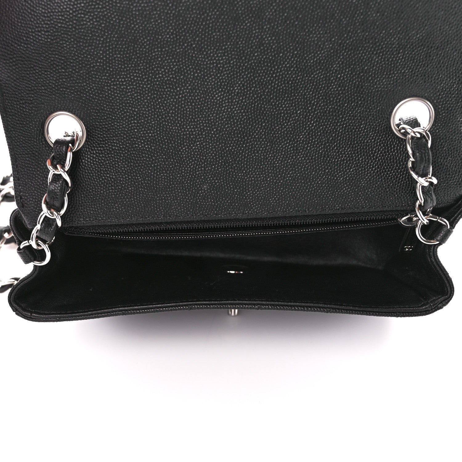 Chanel Caviar Quilted Mini Rectangular Flap Black 5 of 12