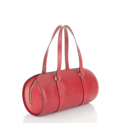 Louis Vuitton Epi Soufflot Castillan Red 3 of 7