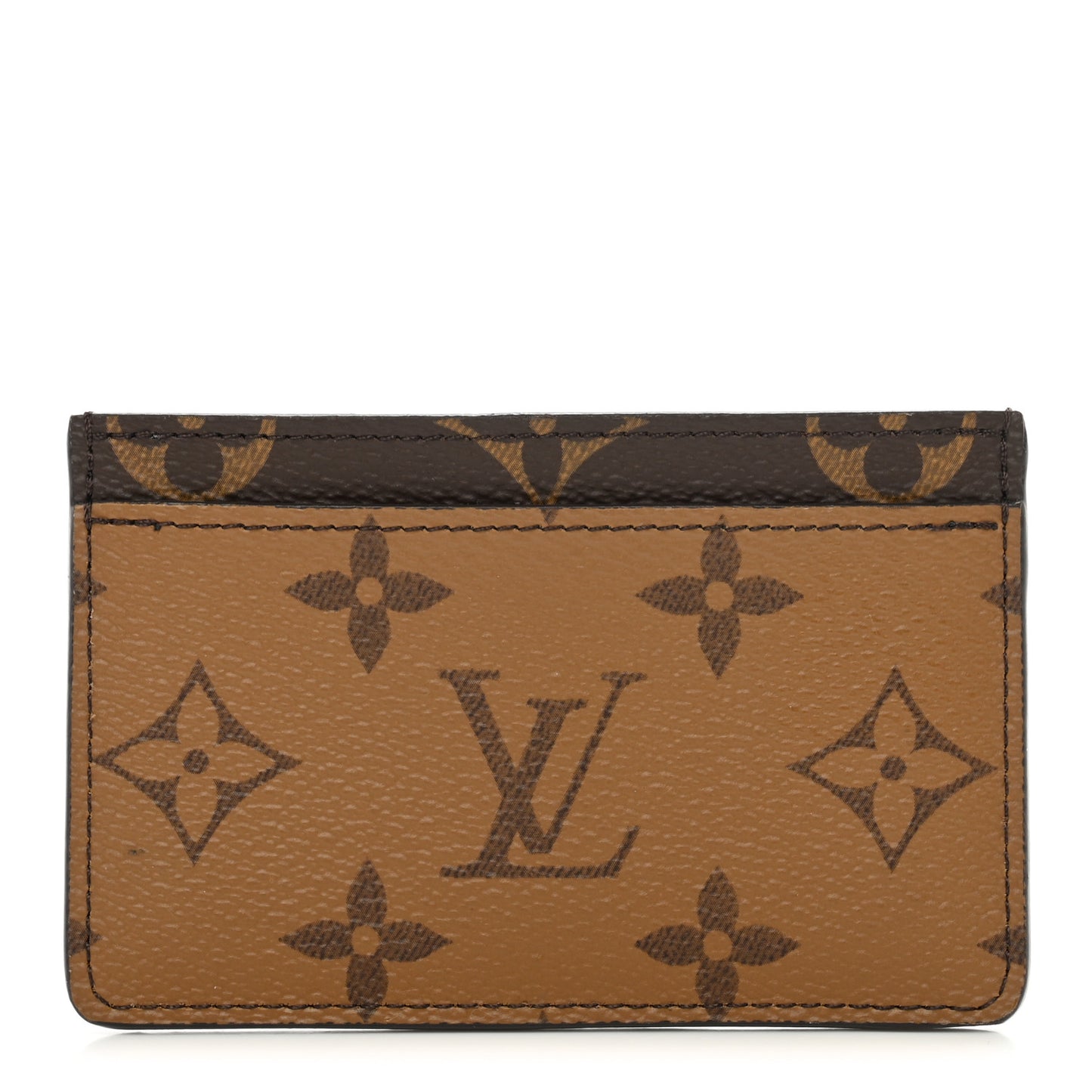 Reverse Monogram Card Holder