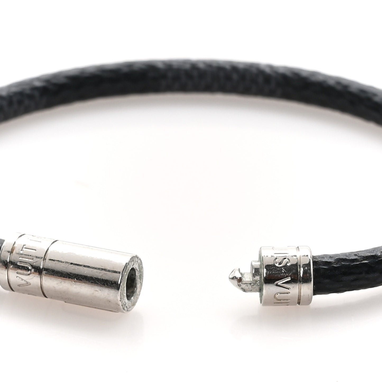 LOUIS VUITTON Damier Graphite Keep It Bracelet 19