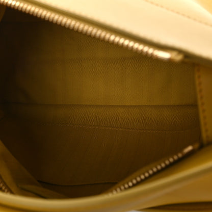 Loewe Satin Calfskin Monochrome Small Puzzle Edge Bag Pale Yellow Glaze 5 of 10