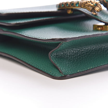 Gucci Calfskin Mini Dionysus Shoulder Bag Emerald 9 of 12