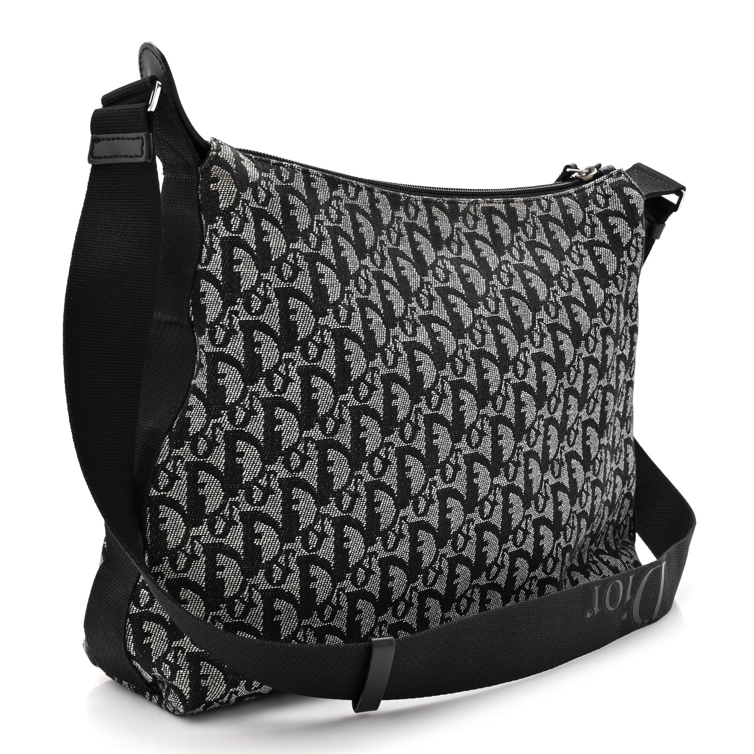Christian Dior Monogram Messenger Black 3 of 12