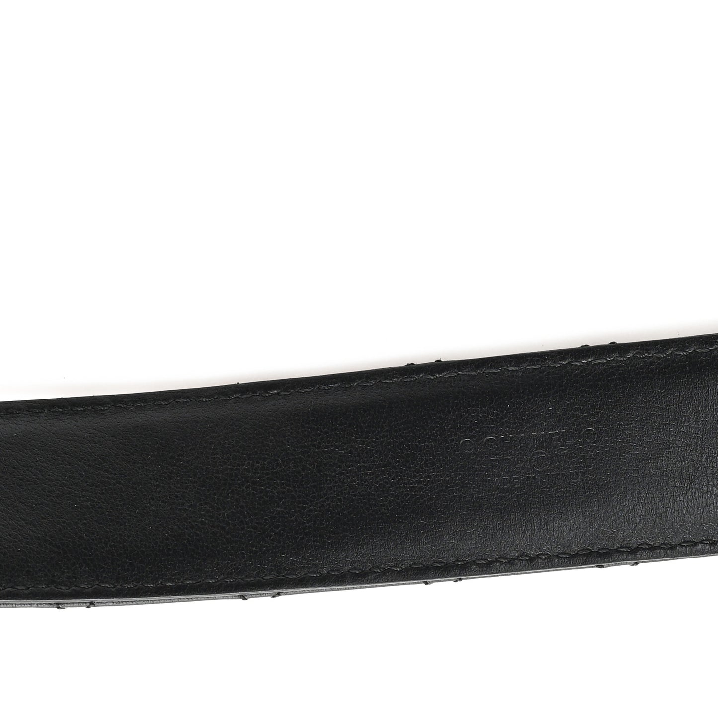 Calfskin Quilted CC Chain Belt 95 38 Black