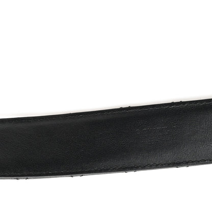 Chanel Calfskin Quilted CC Chain Belt 95 38 Black 4 of 6